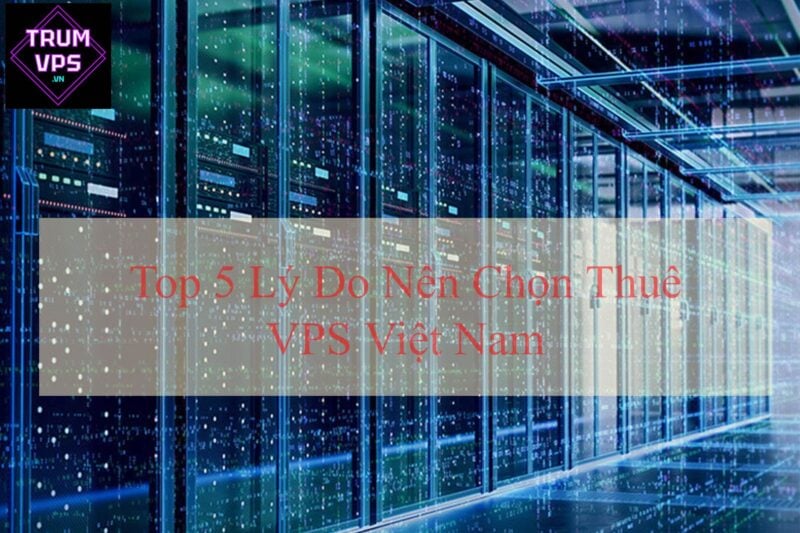 Top 5 lý do thi công VPS Việt Nam